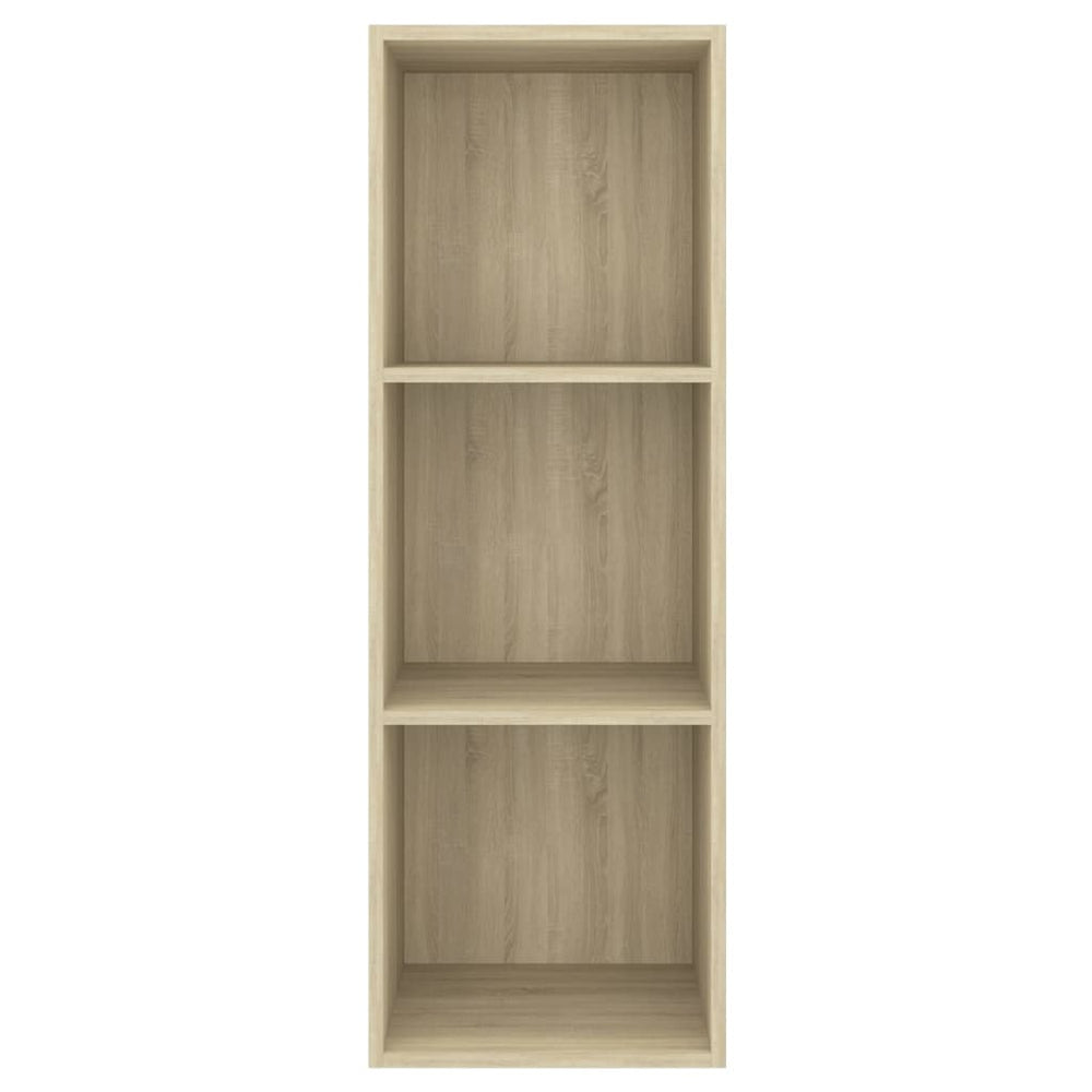 Tv-wandmeubel 37x37x107 cm spaanplaat sonoma eikenkleurig MeubelReus