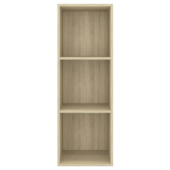 Tv-wandmeubel 37x37x107 cm spaanplaat sonoma eikenkleurig MeubelReus
