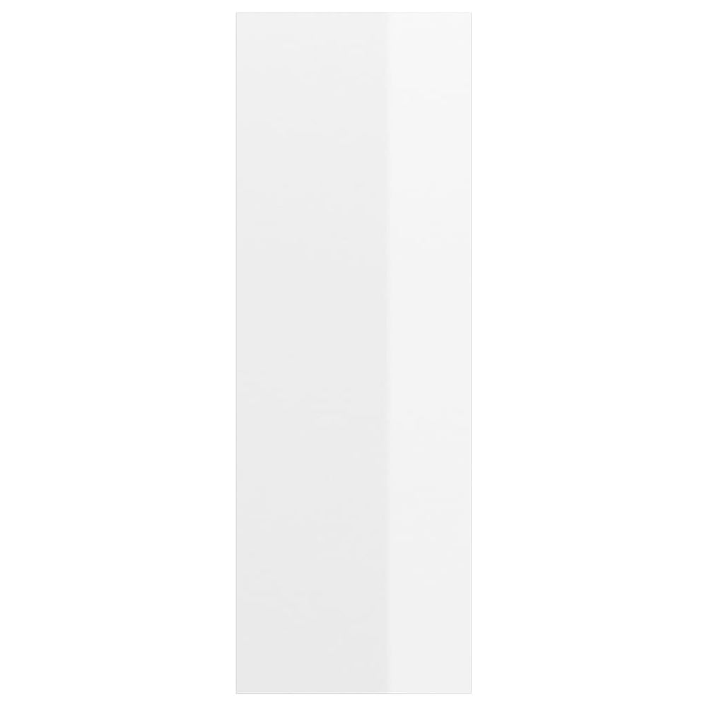Tv-wandmeubel 37x37x107 cm spaanplaat hoogglans wit MeubelReus