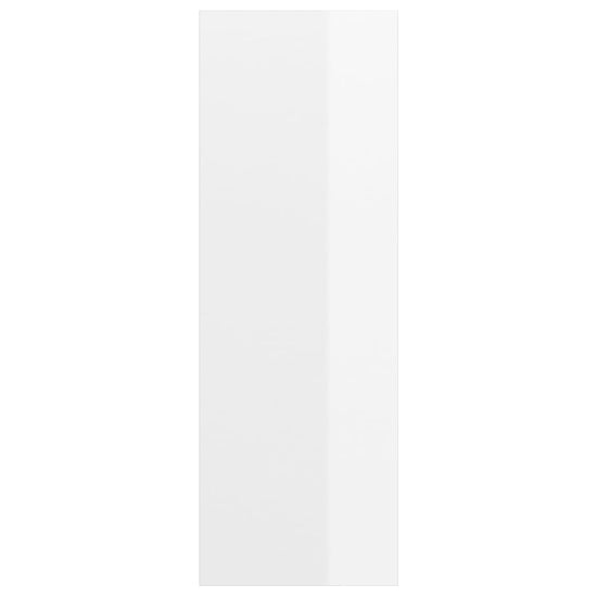 Tv-wandmeubel 37x37x107 cm spaanplaat hoogglans wit MeubelReus
