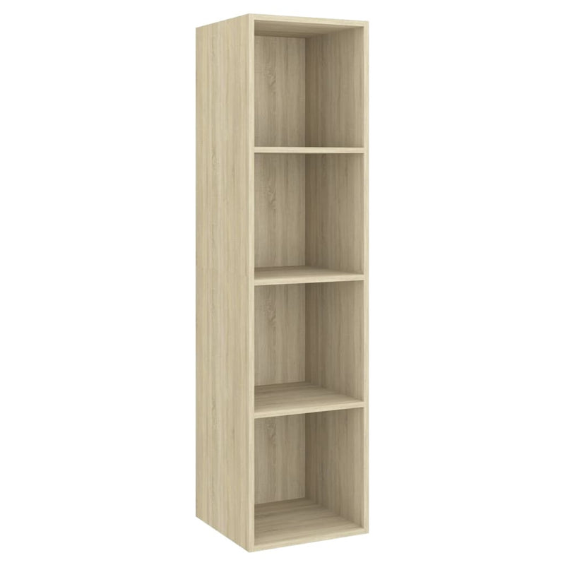 Tv-wandmeubel 37x37x142,5 cm spaanplaat sonoma eikenkleurig MeubelReus