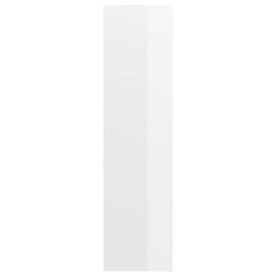 Tv-wandmeubel 37x37x142,5 cm spaanplaat hoogglans wit MeubelReus