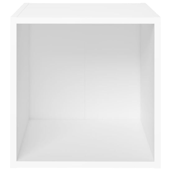 Tv-meubelen 4 st 37x35x37 cm bewerkt hout wit MeubelReus