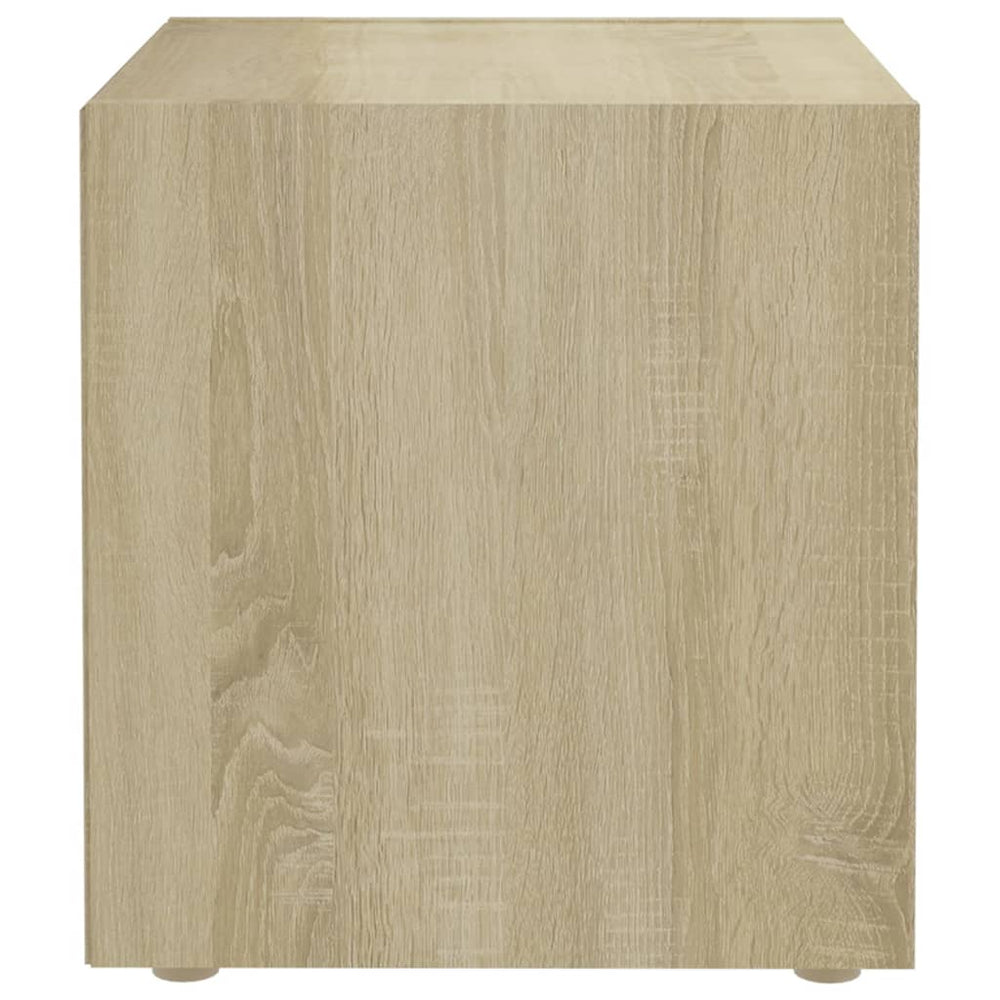 Tv-meubelen 2 st 37x35x37 cm spaanplaat sonoma eikenkleurig MeubelReus
