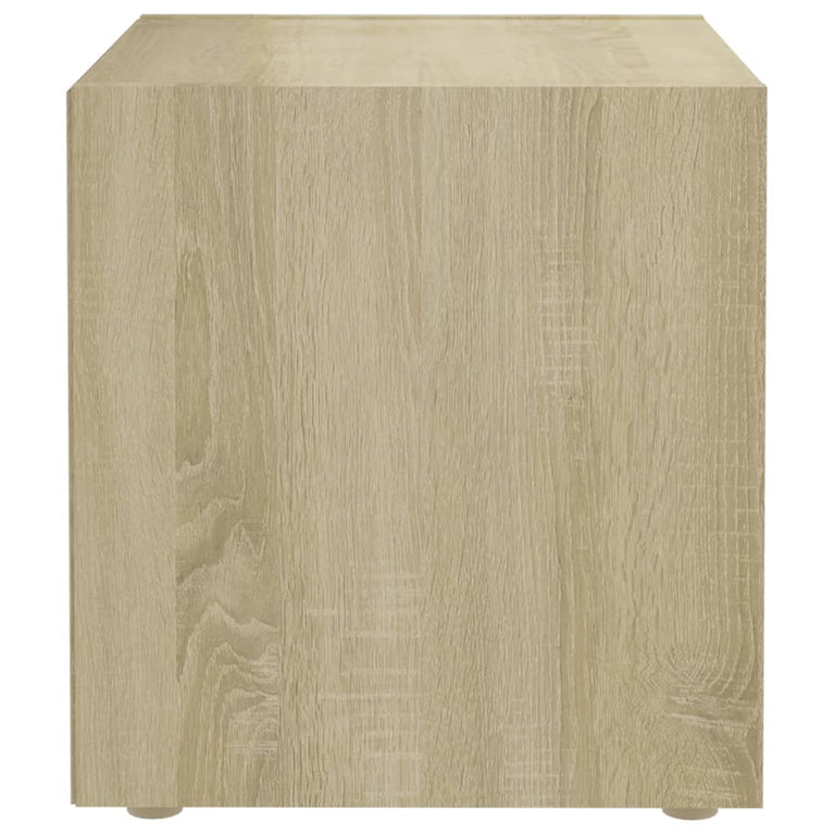 Tv-meubelen 2 st 37x35x37 cm spaanplaat sonoma eikenkleurig MeubelReus