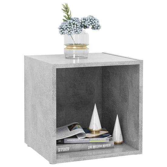 Tv-meubelen 4 st 37x35x37 cm spaanplaat betongrijs MeubelReus
