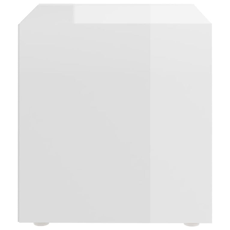 Tv-meubelen 4 st 37x35x37 cm spaanplaat hoogglans wit MeubelReus