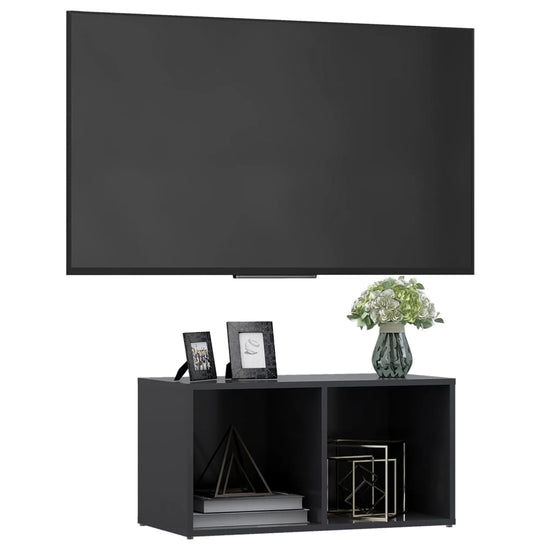 Tv-meubel 72x35x36,5 cm spaanplaat grijs MeubelReus