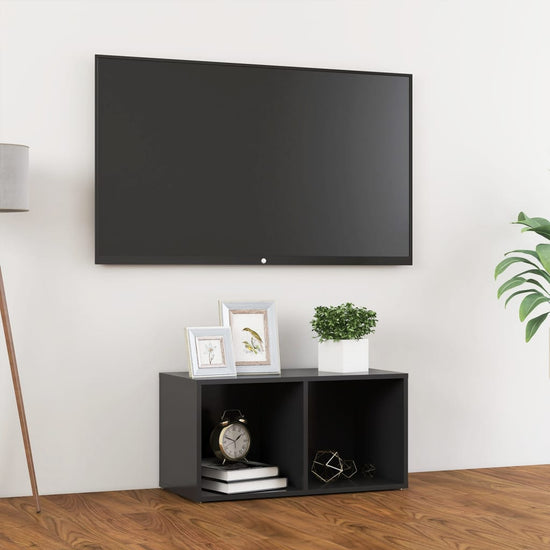 Tv-meubel 72x35x36,5 cm spaanplaat grijs MeubelReus