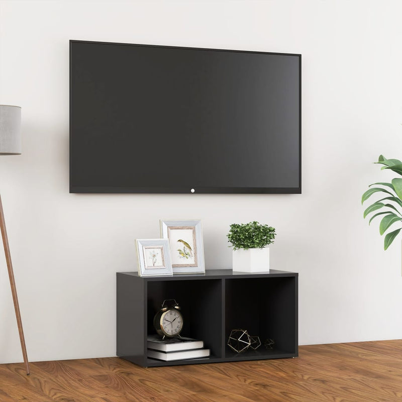 Tv-meubel 72x35x36,5 cm spaanplaat grijs MeubelReus