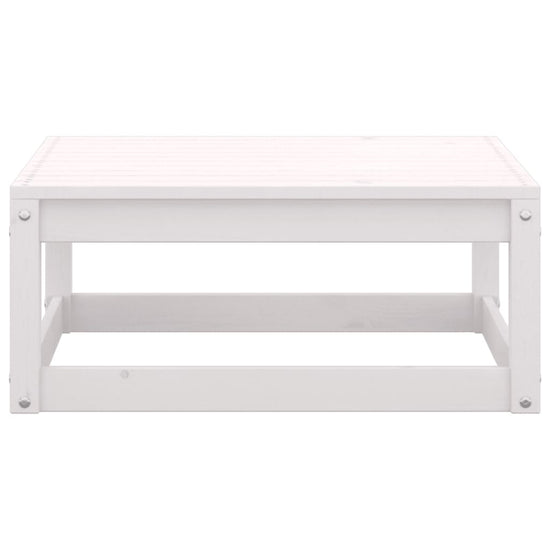 2-delige Loungeset massief grenenhout wit MeubelReus