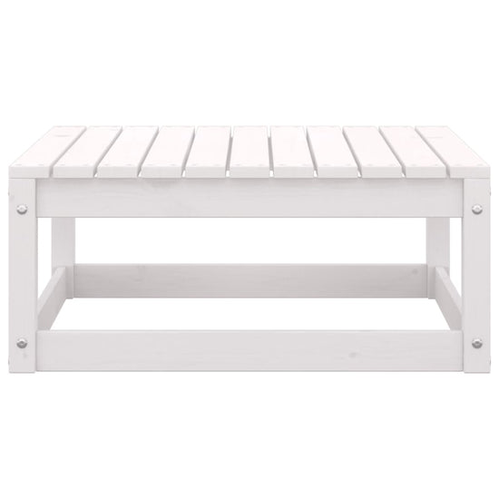 2-delige Loungeset massief grenenhout wit MeubelReus