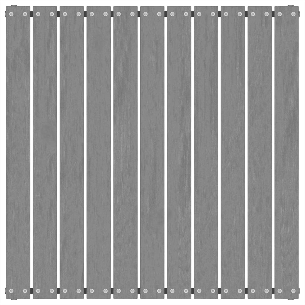 2-delige Loungeset massief grenenhout grijs MeubelReus