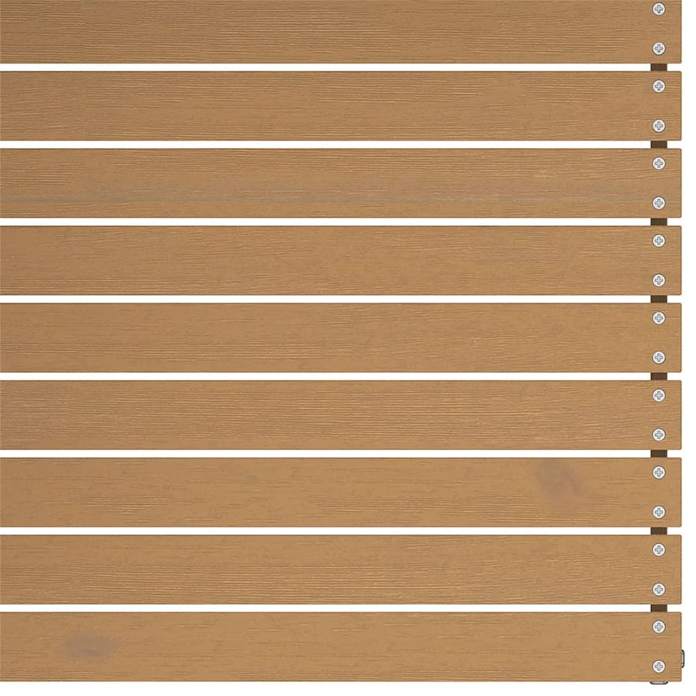 2-delige Loungeset met kussens grenenhout honingbruin MeubelReus