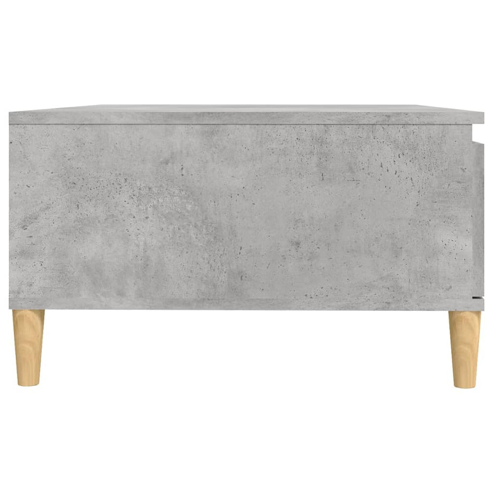 Salontafel 90x60x35 cm spaanplaat betongrijs MeubelReus