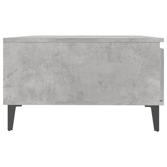 Salontafel 90x60x35 cm spaanplaat betongrijs MeubelReus