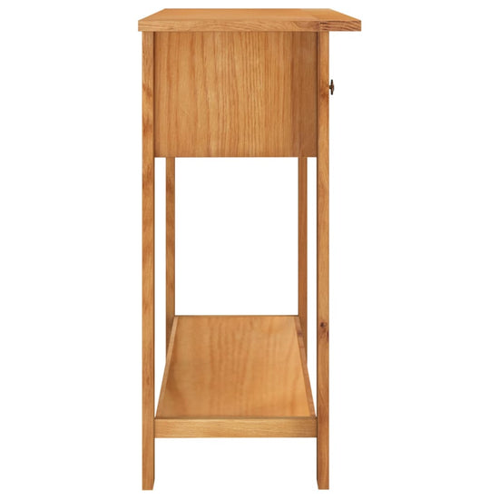Wandtafel 110x35x75 cm massief eikenhout MeubelReus