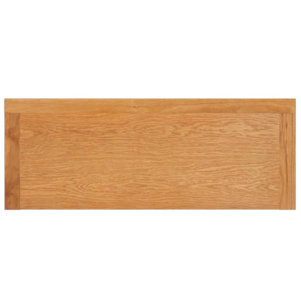 Wandtafel 110x35x75 cm massief eikenhout MeubelReus