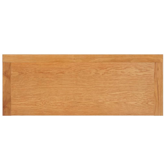 Wandtafel 110x35x75 cm massief eikenhout MeubelReus