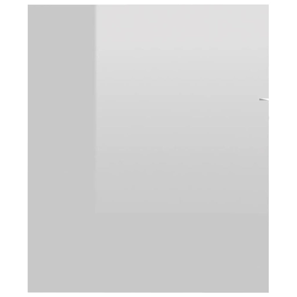 Badkamermeubelset spaanplaat hoogglans wit MeubelReus