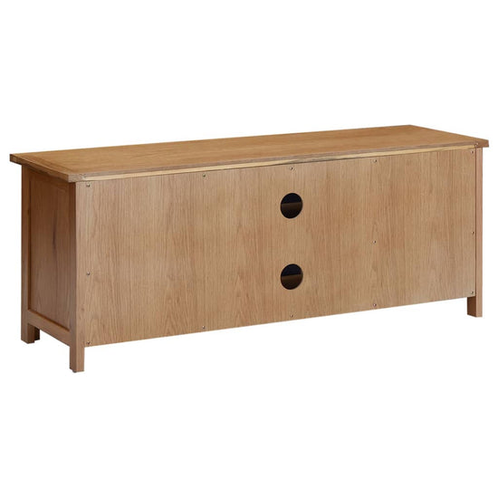 Tv-meubel 110x35x44 cm massief eikenhout MeubelReus