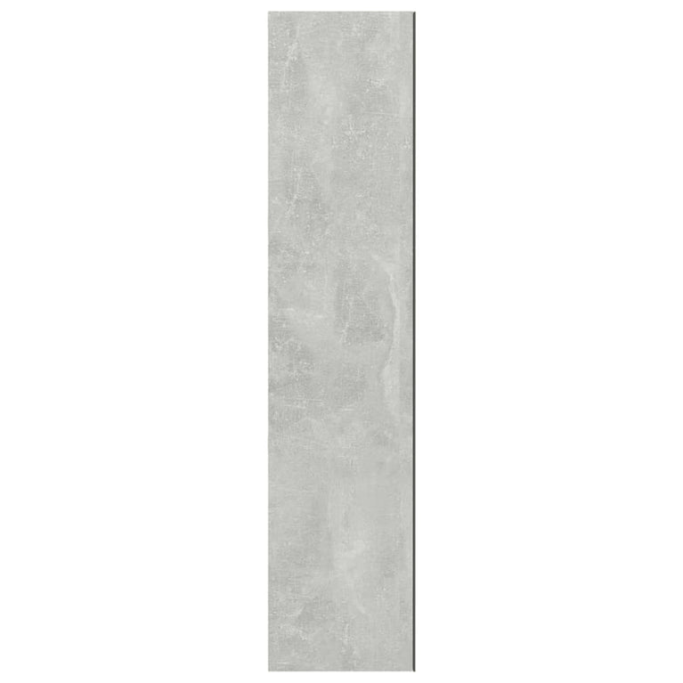 Badkamerkast met spiegel 60x15x75 cm MDF betongrijs MeubelReus