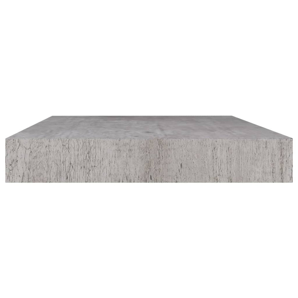 Wandschappen zwevend 4 st 50x23x3,8 cm MDF betongrijs MeubelReus