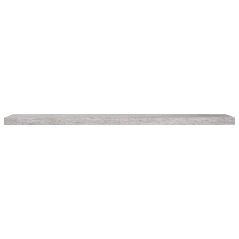 Wandschappen zwevend 4 st 120x23,5x3,8 cm MDF betongrijs MeubelReus