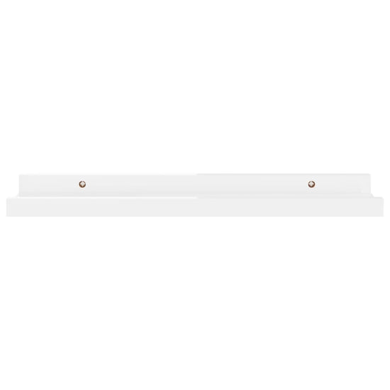 Wandschappen 4 st 40x9x3 cm hoogglans wit MeubelReus