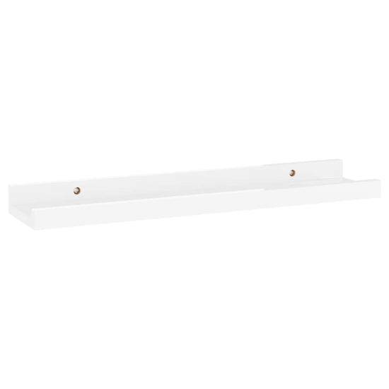 Wandschappen 4 st 40x9x3 cm hoogglans wit MeubelReus