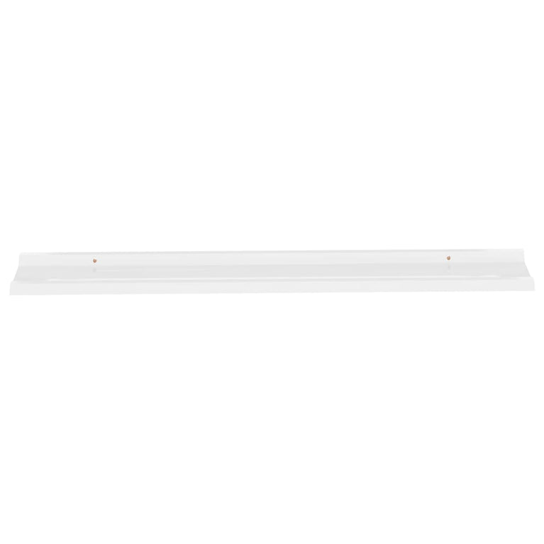 Wandschappen 4 st 115x9x3 cm hoogglans wit MeubelReus