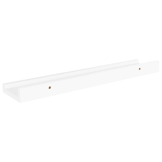 Wandschappen 4 st 40x9x3 cm wit MeubelReus