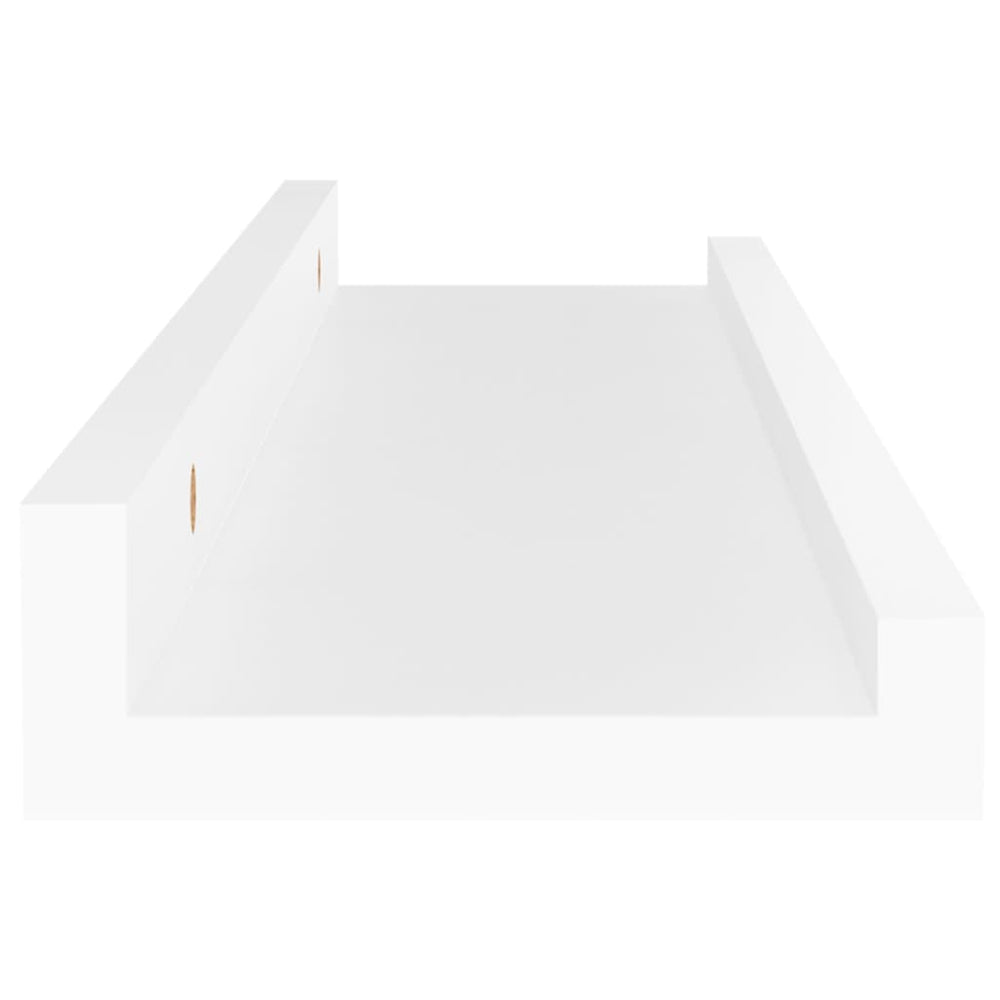 Wandschappen 4 st 40x9x3 cm wit MeubelReus