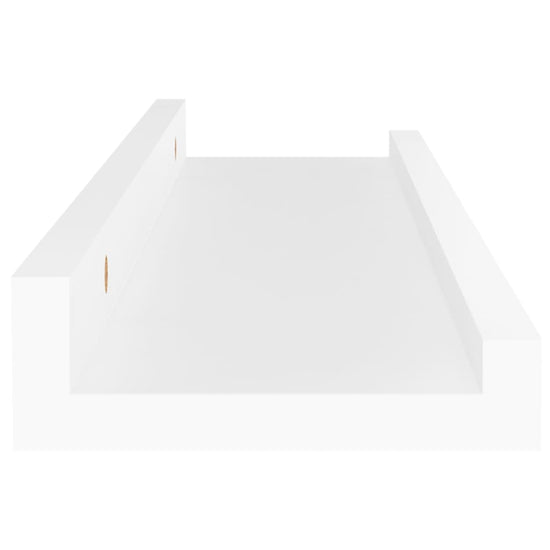 Wandschappen 4 st 40x9x3 cm wit MeubelReus
