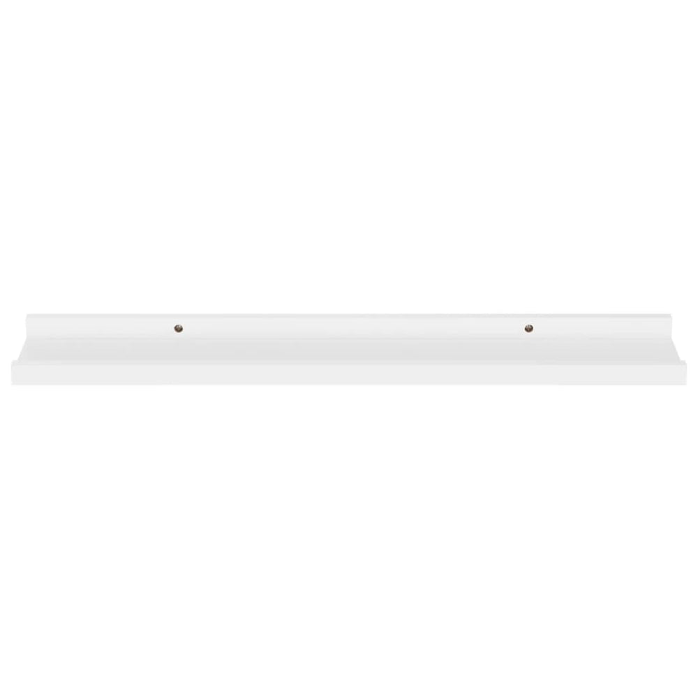 Wandschappen 4 st 60x9x3 cm wit MeubelReus
