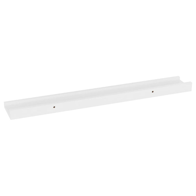 Wandschappen 4 st 60x9x3 cm wit MeubelReus