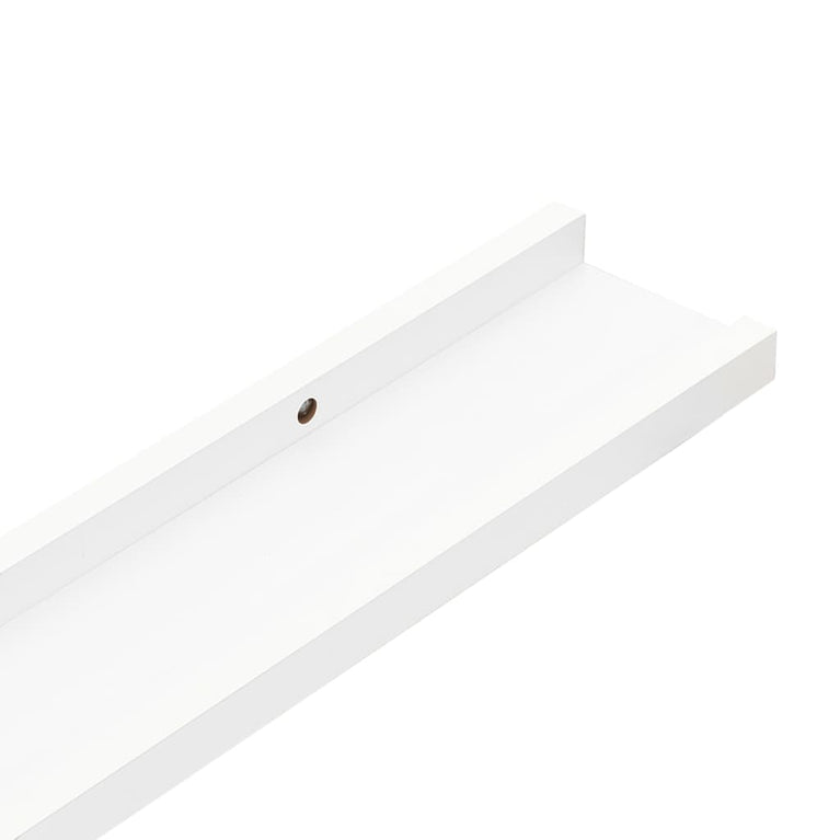 Wandschappen 4 st 60x9x3 cm wit MeubelReus
