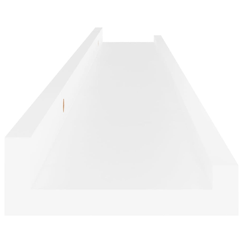 Wandschappen 4 st 80x9x3 cm wit MeubelReus