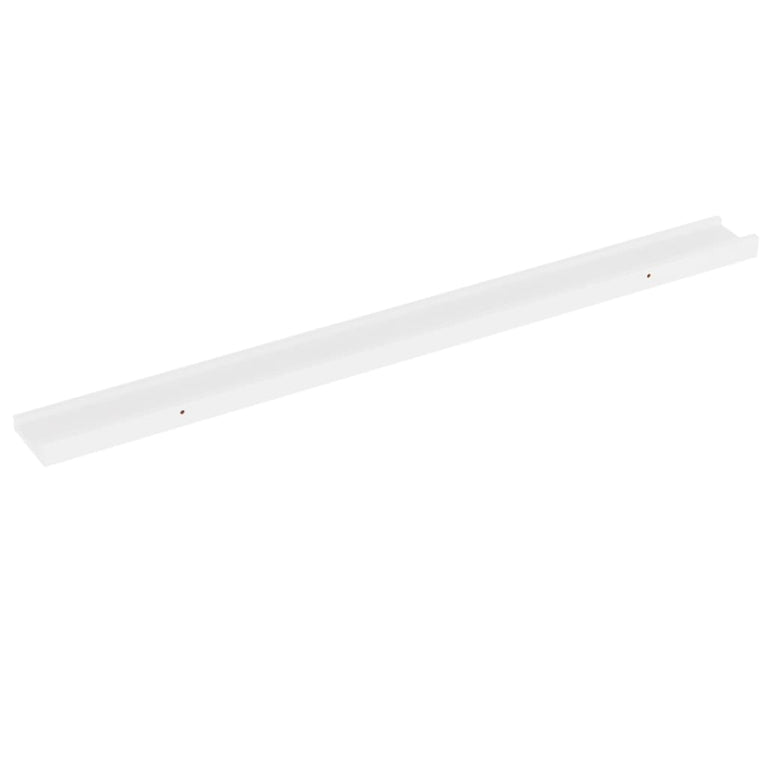 Wandschappen 4 st 100x9x3 cm wit MeubelReus