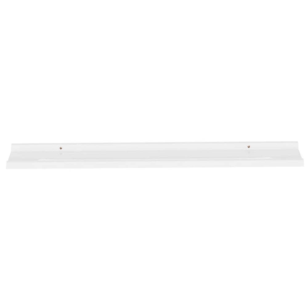 Wandschappen 4 st 100x9x3 cm wit MeubelReus