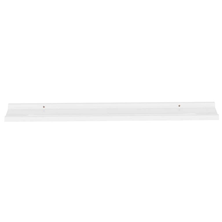 Wandschappen 4 st 100x9x3 cm wit MeubelReus