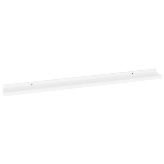 Wandschappen 4 st 100x9x3 cm wit MeubelReus