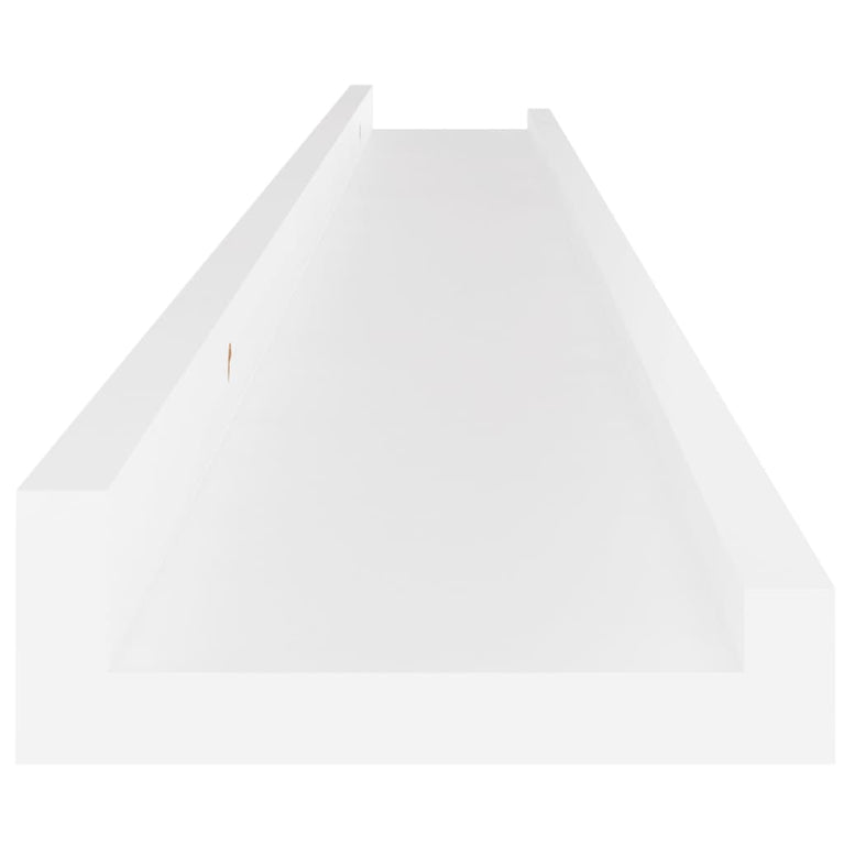 Wandschappen 4 st 100x9x3 cm wit MeubelReus