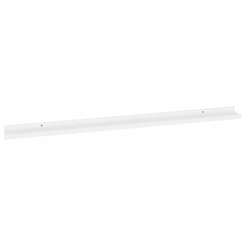 Wandschappen 4 st 115x9x3 cm wit MeubelReus