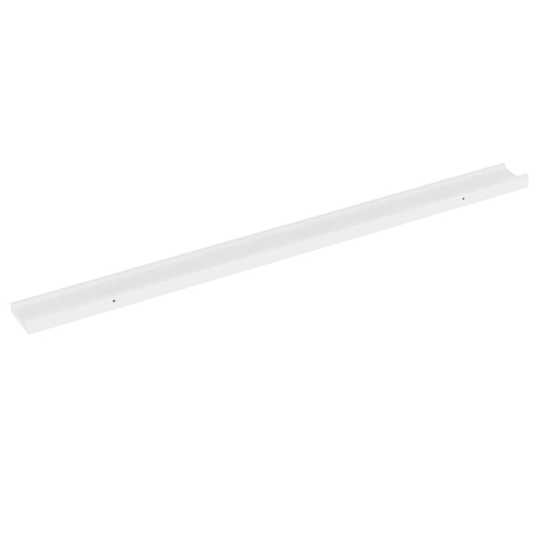Wandschappen 4 st 115x9x3 cm wit MeubelReus