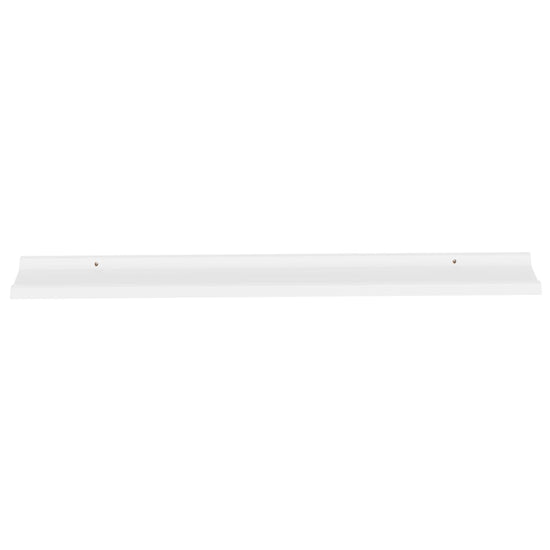 Wandschappen 4 st 115x9x3 cm wit MeubelReus