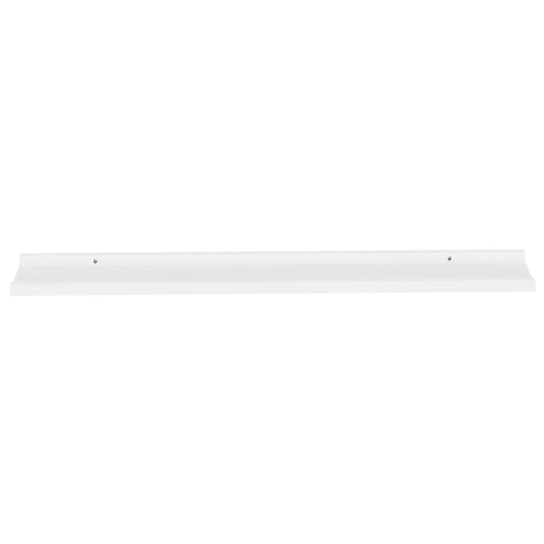 Wandschappen 4 st 115x9x3 cm wit MeubelReus