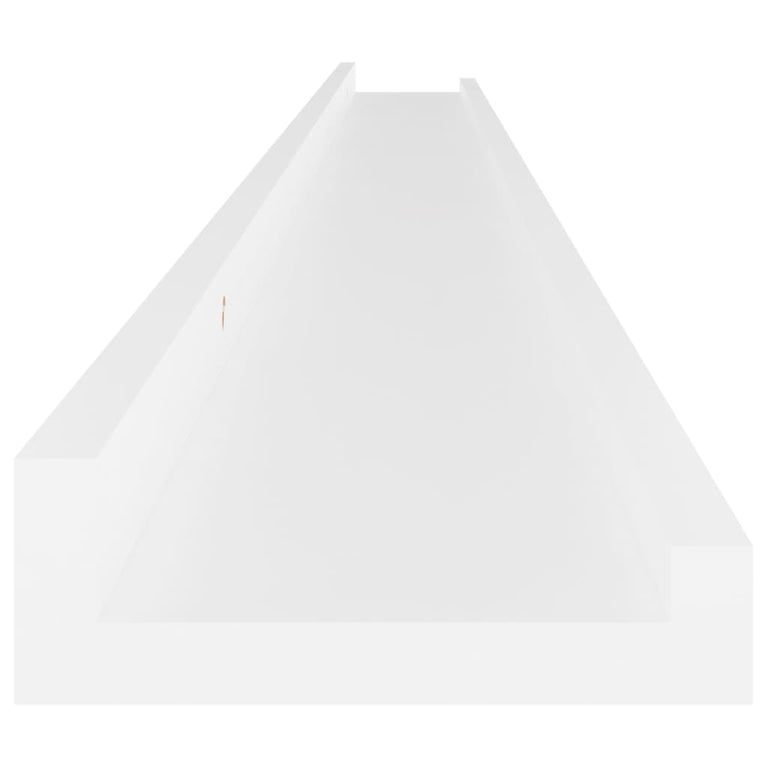 Wandschappen 4 st 115x9x3 cm wit MeubelReus