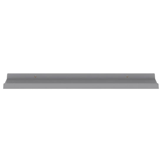 Wandschappen 4 st 80x9x3 cm grijs MeubelReus