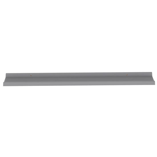 Wandschappen 4 st 100x9x3 cm grijs MeubelReus